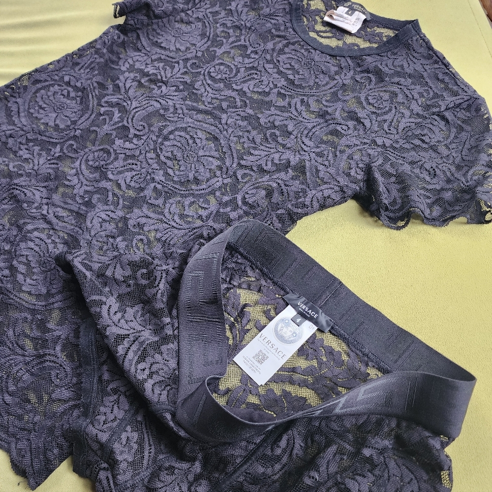 Men's Mesh Barocco Shirt & Underwear